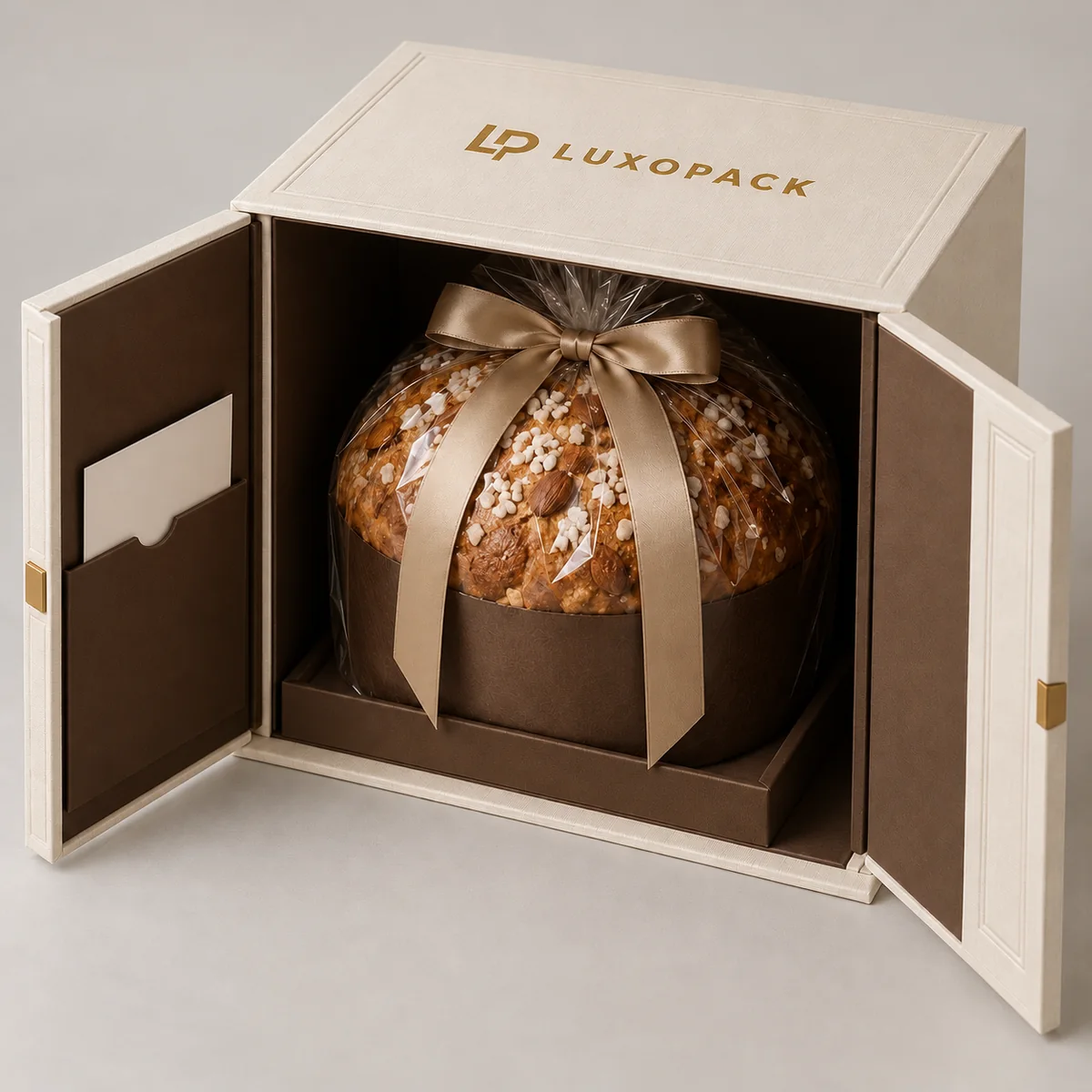Double-Door Wardrobe Gift Box by LuxoPack, concept render