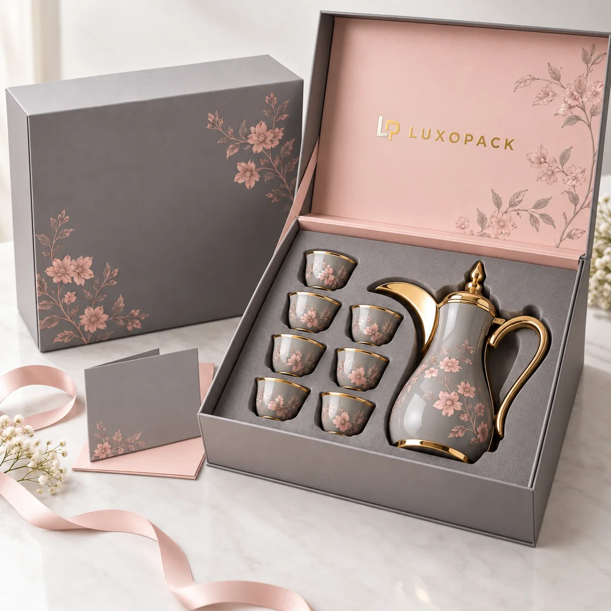 Mug & Cup Gift Box by LuxoPack, concept render