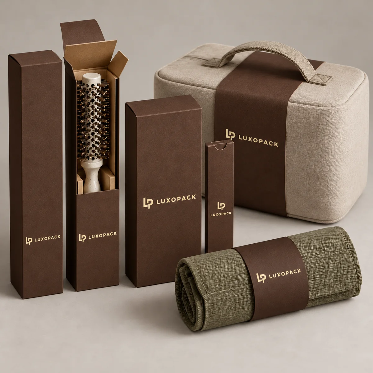 Printed Belly Band & Paper Sleeve by LuxoPack, concept render