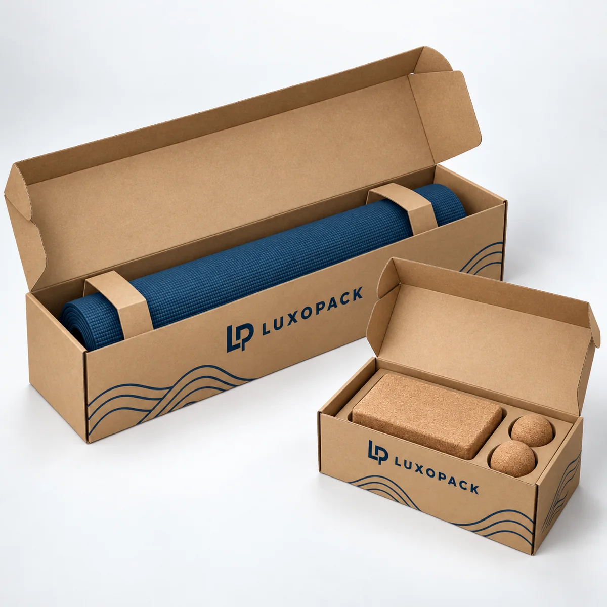 Sports Equipment Gift Box by LuxoPack, concept render