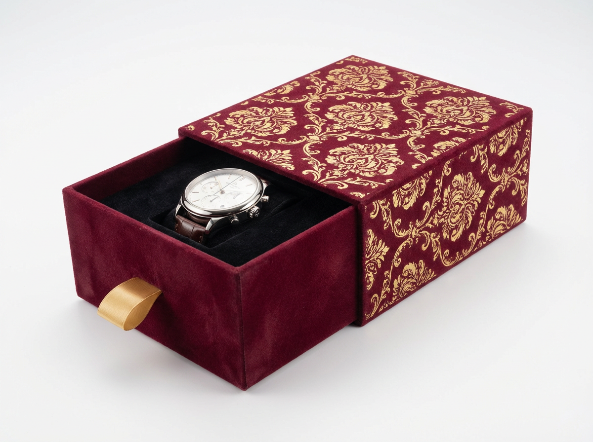 luxury sliding drawer gift box manufacturer China factory direct